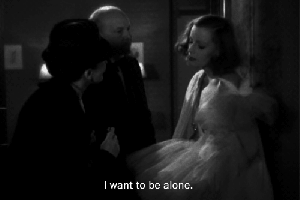 Greta Garbo knows it